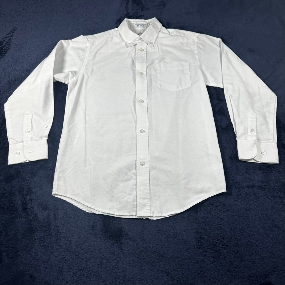IZOD School Uniform Youth Dress Shirt Boys 12 REG